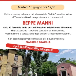 Conferenza sulla civiltà contadina